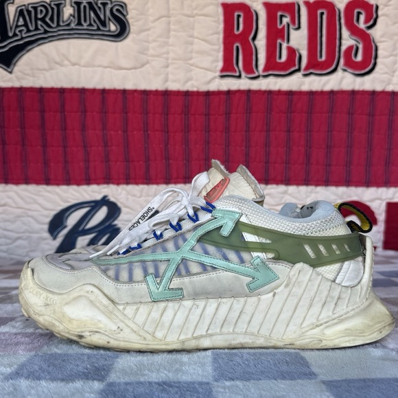 Size 45/12 - Off-White Odsy 1000 Men's Sneakers Beige Green
